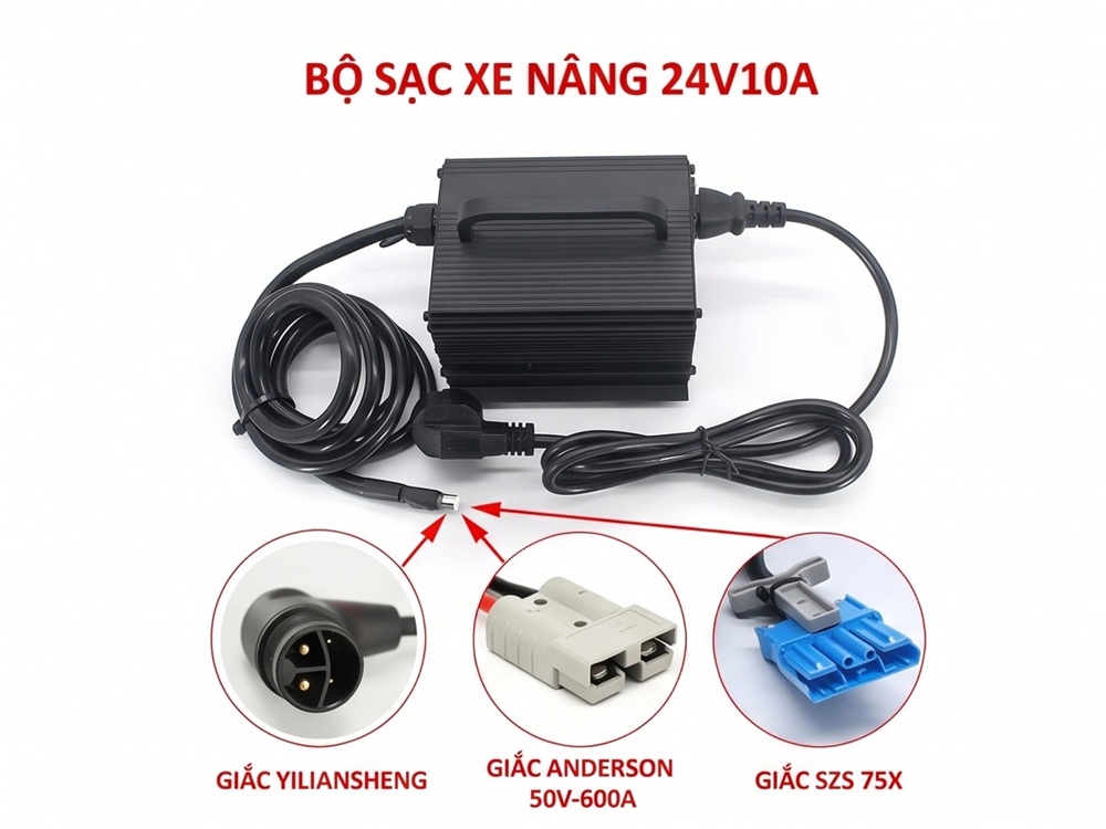 Bộ Sạc Xe Nâng Điện 24V10A